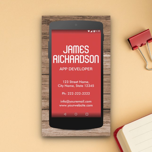 Carte De Visite Codeur d'ingénieur logiciel pour les développeurs  (Créateur téléchargé)