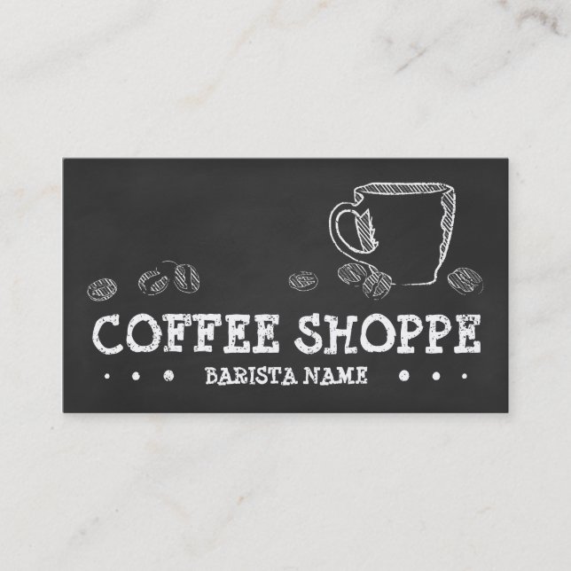 CARTE DE VISITE COFFEE CUP (Devant)