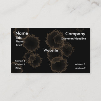 Carte De Visite CoffeeStain