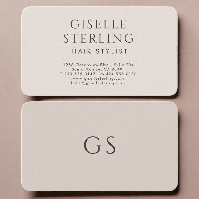 Carte De Visite Coiffeur  (Créateur téléchargé)