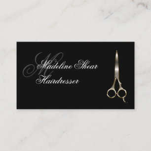 Carte De Visite Coiffeur chic de Monogam