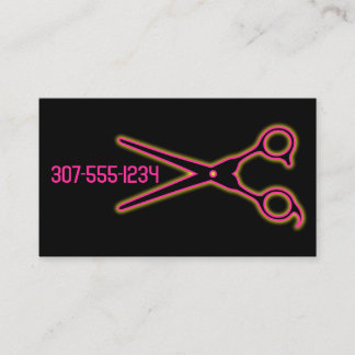 Carte De Visite Coiffeur coiffeur coiffeur salon de beauté