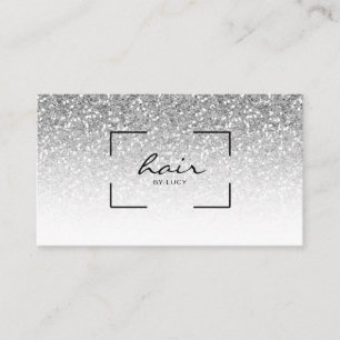 Carte De Visite Coiffeur de salon de coiffure Parties scintillant 