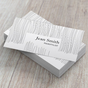 Carte De Visite Coiffeuse/coiffeuse