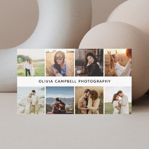 Carte De Visite Collage photo moderne simple