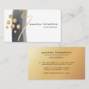 Carte de visite Collage Traits Tendances