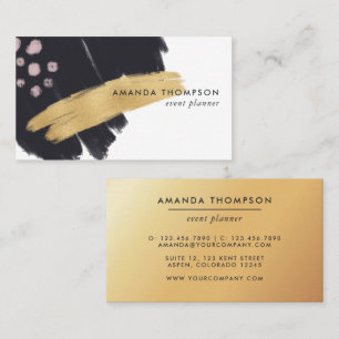 Carte de visite Collage Traits Tendances