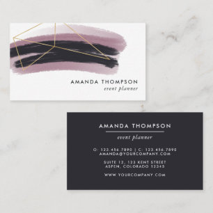 Carte de visite Collage Traits Tendances