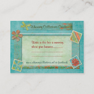 Carte De Visite Collectives Whimsey Pour Le Web Business