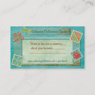 Carte De Visite Collectives Whimsey Pour Le Web Business