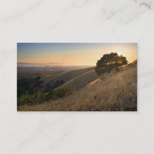 Carte De Visite Collines est de baie de la Californie dans le