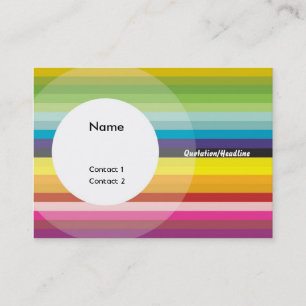 Carte De Visite COLOR_chubby version vierge I