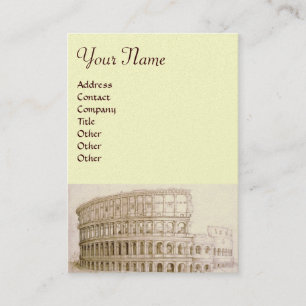 Carte De Visite COLOSSEUM /Architecture antique, Architecte Pearl