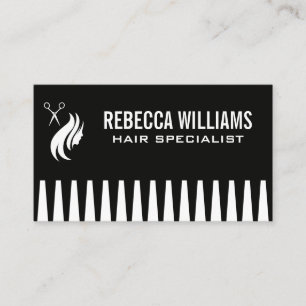 Carte De Visite Comb   Spécialiste des cheveux
