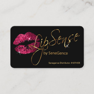 Carte De Visite Commande personnalisée - Parties scintillant rose 