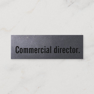 Carte de visite commercial de directeur Mini de