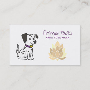 Carte De Visite Communicateur animal curatif d'énergie de Reiki de