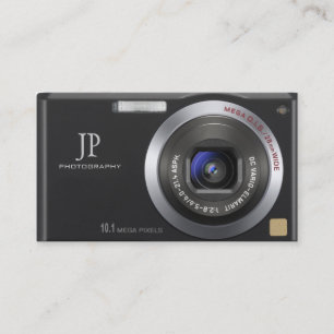 Carte de visite compact de photographe d'appareil