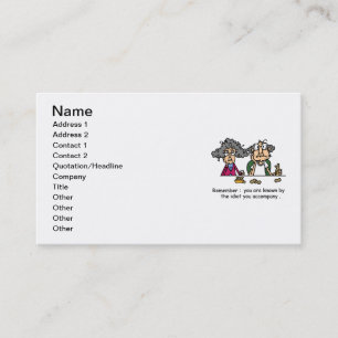 Carte De Visite Compagnie Idiot