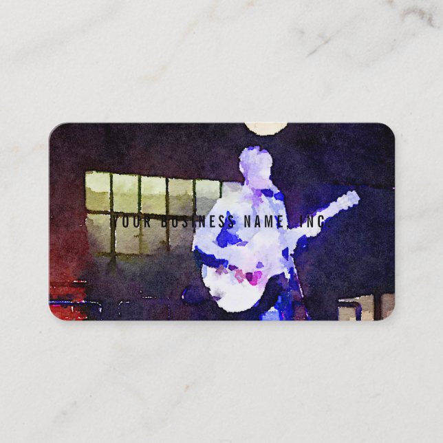 Carte De Visite Compositeur de chanteur (Devant)