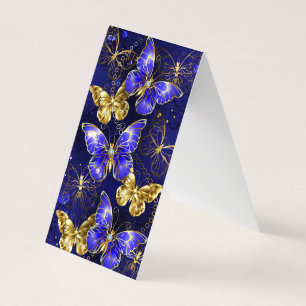 Carte De Visite Composition avec papillons Sapphire