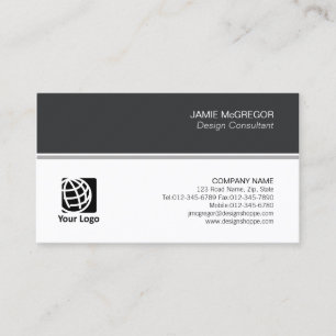 Carte De Visite Comptable Finance Simple Minimum Professionnel