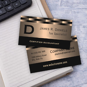 Carte De Visite Comptable professionnel agréé en préparation de dé