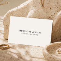 Concepteur de Bijoux Minimaliste Luxe Ivoire