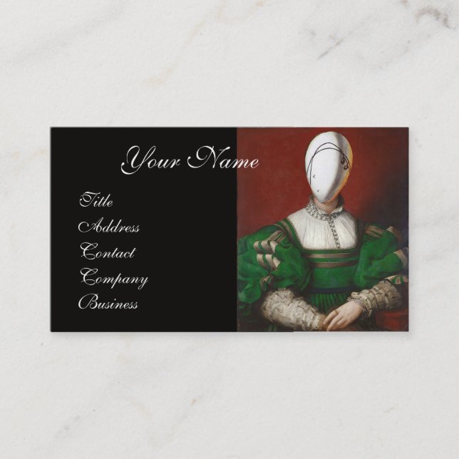CARTE DE VISITE CONCEPTEUR DE COSTUME THÉATRIQUE MODE RENAISSANCE (Devant)