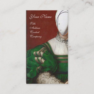 CARTE DE VISITE CONCEPTEUR DE COSTUME THÉATRIQUE MODE RENAISSANCE