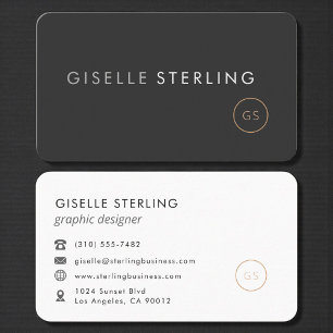 Carte De Visite Concepteur Graphique Professionnel