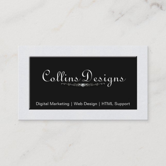 Carte De Visite Concepteur Web (Devant)