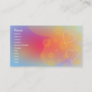 Carte De Visite Conception abstraite