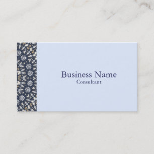Carte De Visite Conception bleue