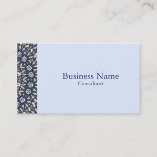 Carte De Visite Conception bleue