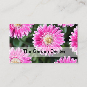 Carte De Visite Conception de fleur de jardinerie