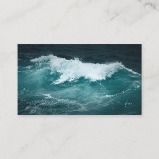 Carte De Visite Conception de flux d'eau