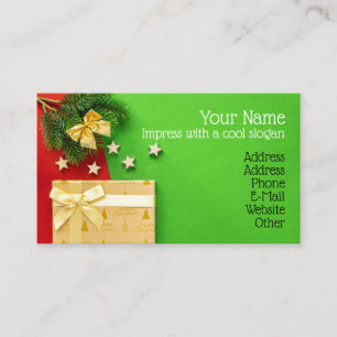 Carte De Visite Conception de Noël