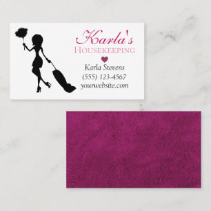 Carte De Visite Conception de tapis mignonne Services de nettoyage