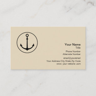 Carte De Visite Conception du logo nautique