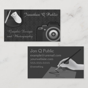 Carte De Visite Conception graphique et photographie