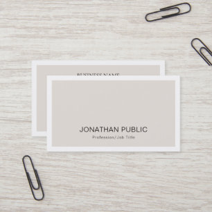 Carte De Visite Conception minimaliste créative moderne tendance s
