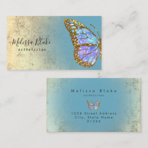 Carte De Visite conception papillon