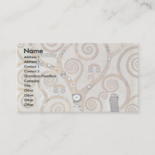 Carte De Visite Conception pour la frise chez le Palais Stoclet