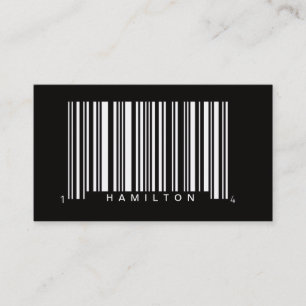 Carte De Visite conception professionnelle de code barres