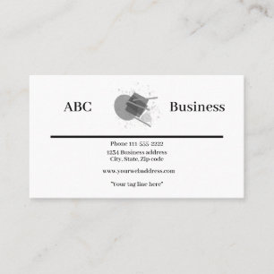 Carte De Visite Conception simple personnalisée avec logo