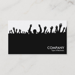 Carte De Visite Concert - Noir et Blanc