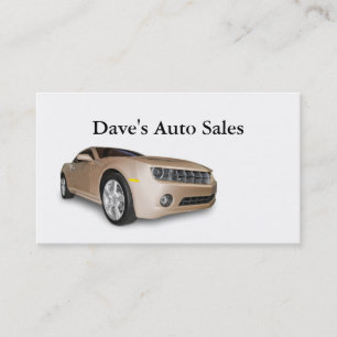 Carte De Visite Concessionnaire automobile d'occasion