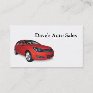 Carte De Visite Concessionnaire automobile d'occasion