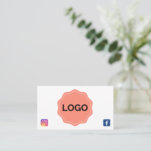 Carte De Visite Concevez votre propre  (Debout devant)